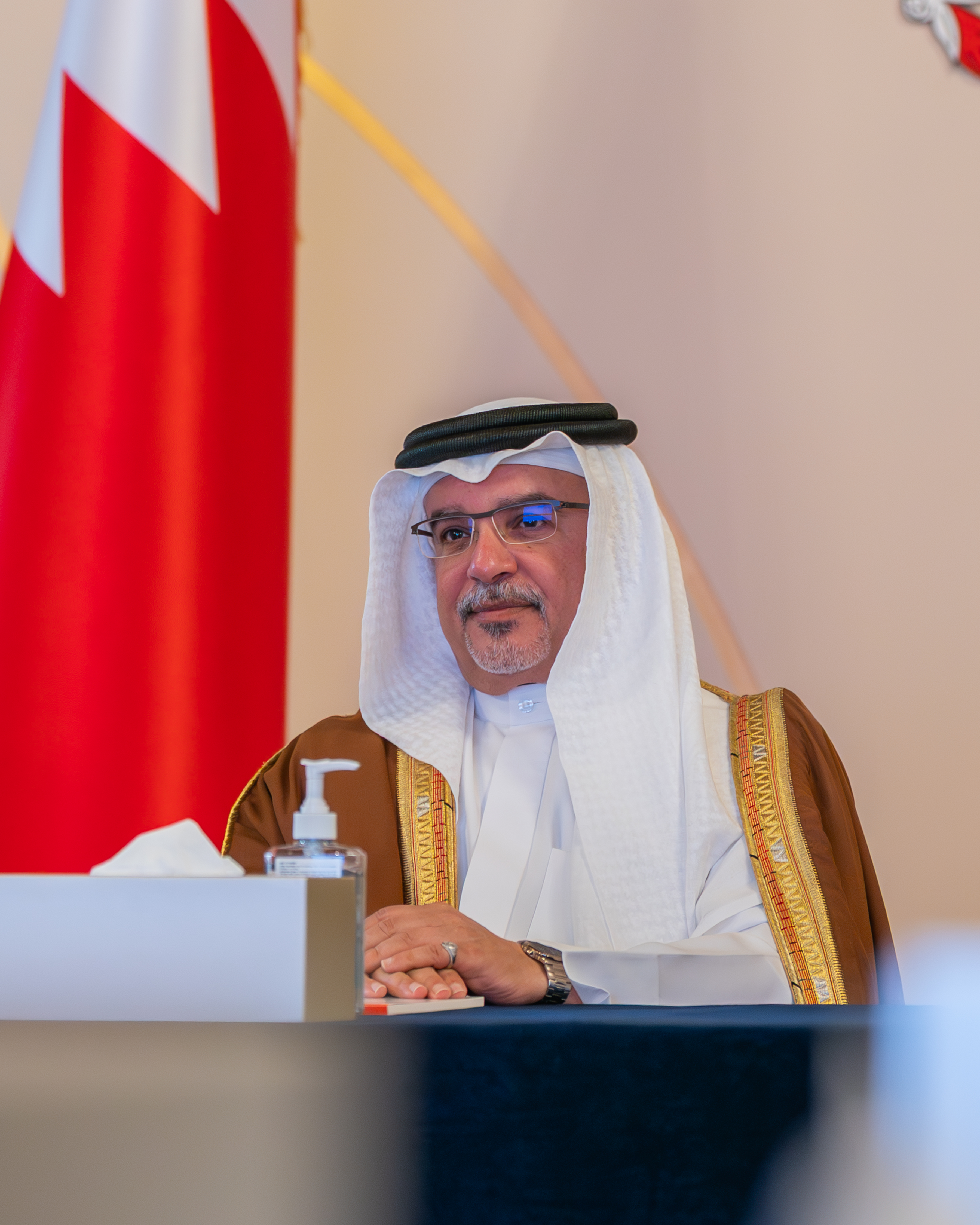 HRH the Crown Prince and Prime Minister is briefed on the latest developments of the National Afforestation Plan